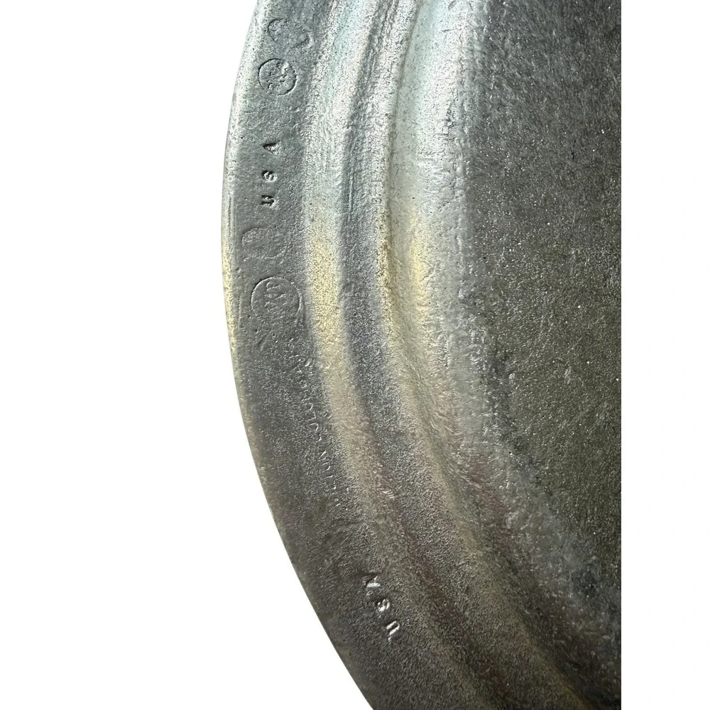Wilton Armetale Pewter Plate - Military Aviator Wings Eagle Stars -‎ Columbia PA